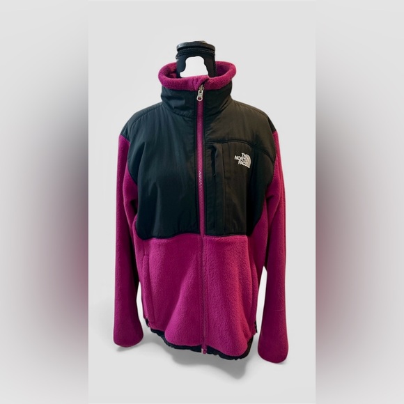 The North Face Raspberry and Black Women's Jacket - Picture 2 of 7